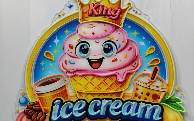 King Ice Cream Coffee And Milk Tea - Hùng Vương