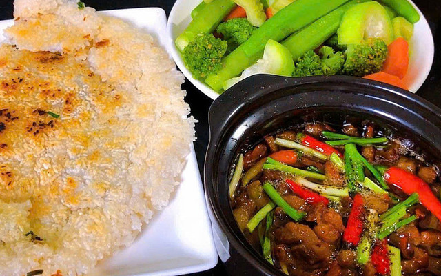 Cơm Cháy Kho Quẹt Vị Quê