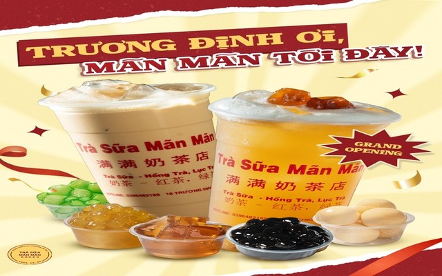 Trà Sữa Mãn Mãn - Trương Định