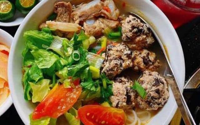 Bún Sườn Mọc Thịt Ngọc Bích