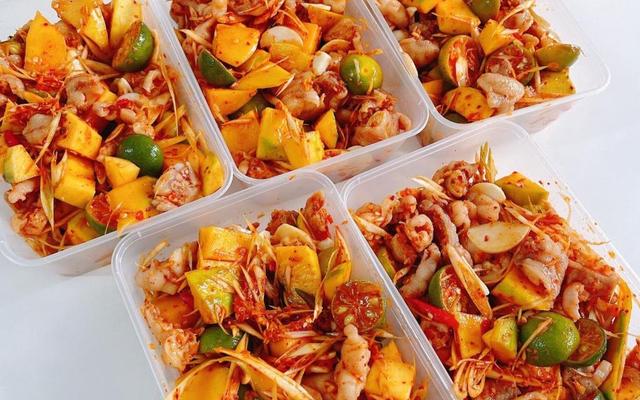 Chân Gà Sứa Sốt Thái - Bé Gạo