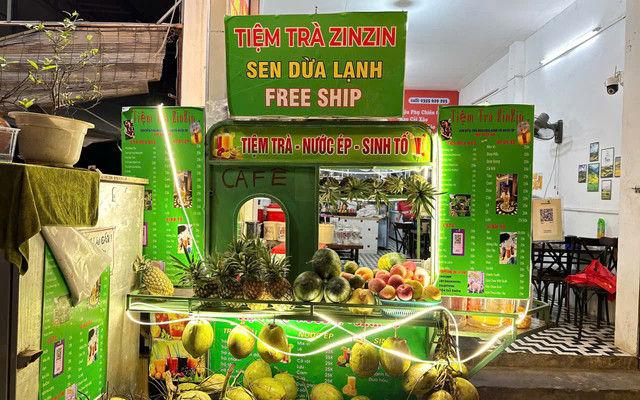 Tiệm Trà Zinzin - Trà Hoa Quả & Cà Phê - Lê Trọng Tấn