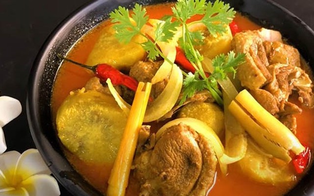 Cà Ri Vịt Xiêm - Vịt Đồng 100% - Bún Thịt Xào