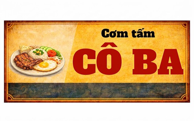 CƠM TẤM CÔ BA - Bà Triệu