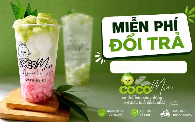 Sữa Dừa, Nước Dừa Trân Châu Dừa & Drink Healthy - Cocomin