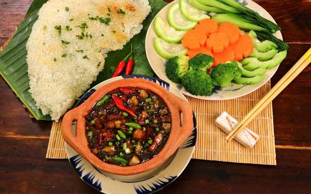Cơm Cháy Kho Quẹt - LÚA