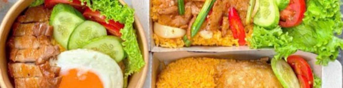 Cơm Calmette - Gà Xối Mỡ & Cơm Thố