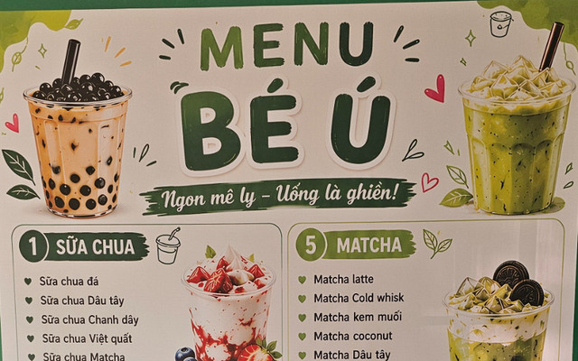 Trà Sữa Bé Ú - 112 Đường Số 8