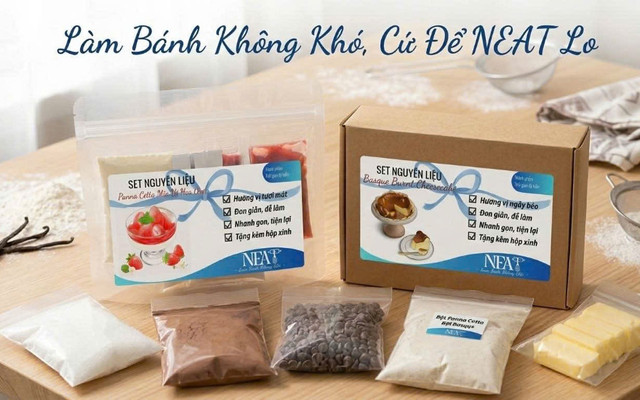 NEAT - DIY BAKING SET - NGUYỄN ĐỨC CẢNH