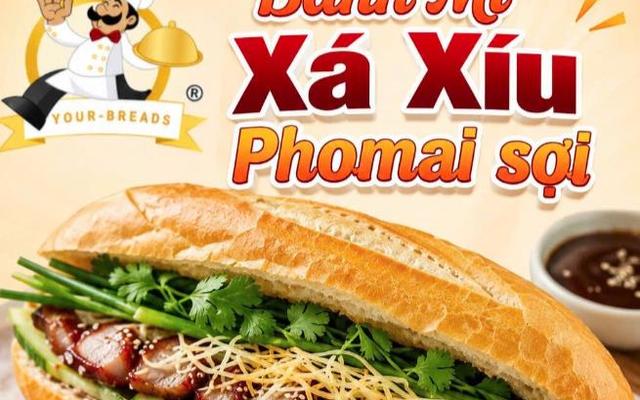 Tiệm Ăn Ông Bánh Mì - Bánh Mì Xá Xíu Phô Mai Sợi