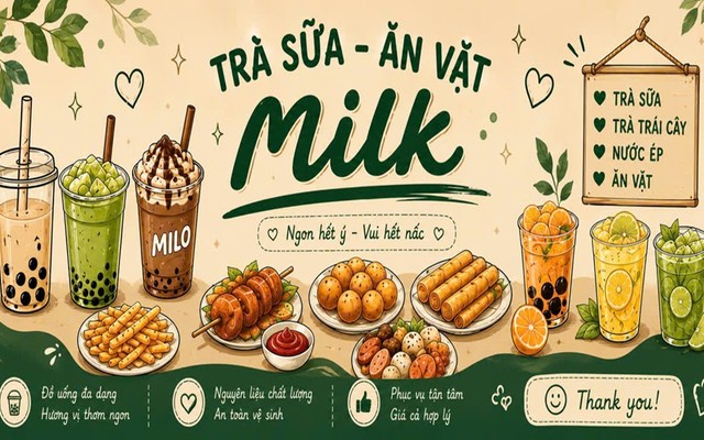 ĂN VẶT MILK