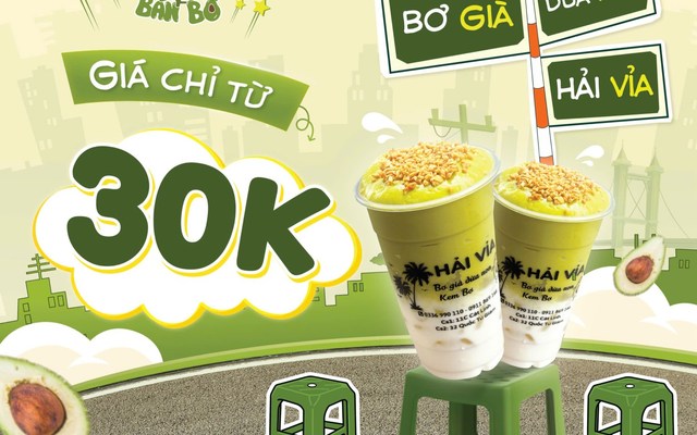 Bơ Già Dừa Non - Hải Vỉa - Tân Bình