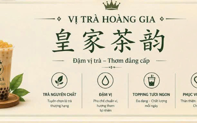 Vị Trà Hoàng Gia - Ngã 4 Anfa