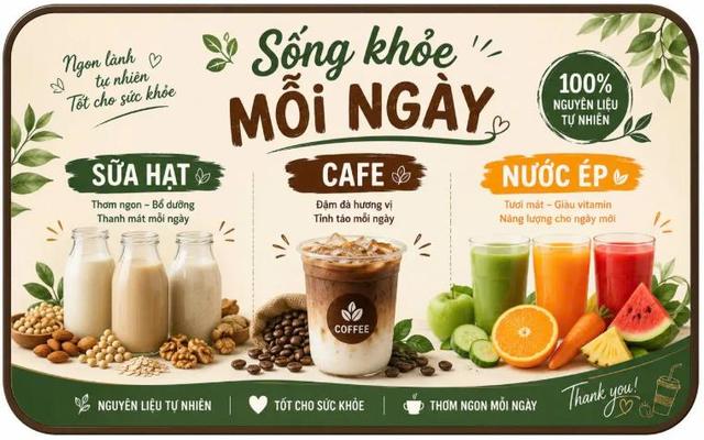 Bếp Mẹo Leo - Sữa Dừa, Sữa Hạt & Cà Phê