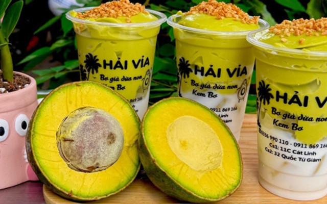 Bơ Già Dừa Non - Hải Vỉa - Gò Vấp