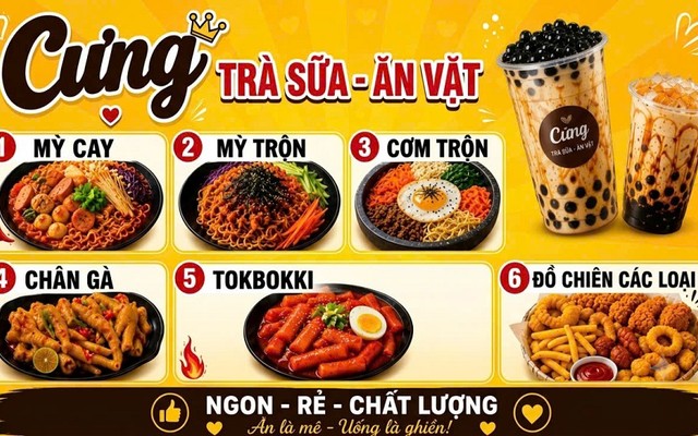 CƯNG - Trà Sữa & Ăn Vặt - 151 Trần Phú
