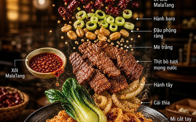 Mì Trộn Trung Hoa - CaCa