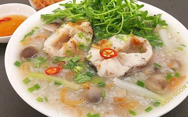 CHÁO CÁ LÓC RAU ĐẮNG - HT06