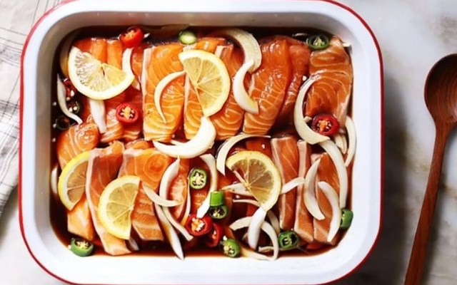 Cá Hồi Ngâm Tương Chang Ny - Phạm Văn Đồng