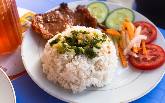 Cơm chiên Dương Châu siêu topping cô Thu