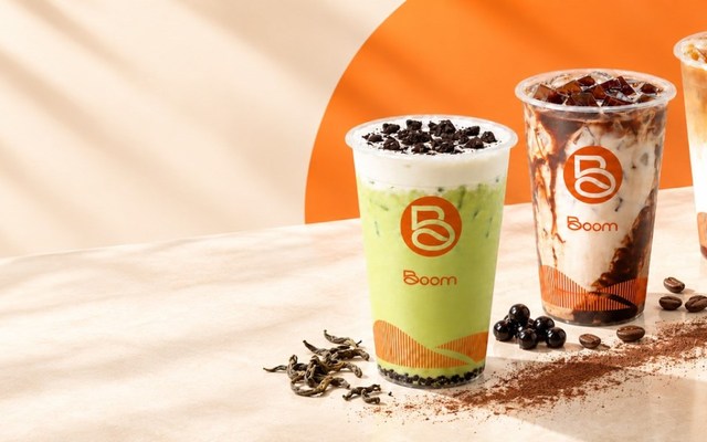 Boom - Cà Phê & Trà Sữa - Sữa Tươi Trân Châu Đường Đen - Nguyễn Văn Cừ