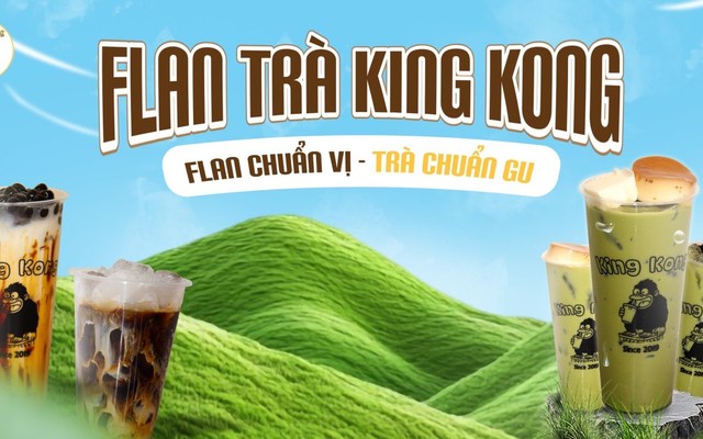 Flan Trà KING KONG