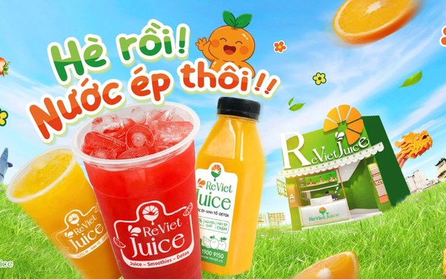ReViet Juice - Nước Ép, Sinh Tố & Detox - Bàn Cờ