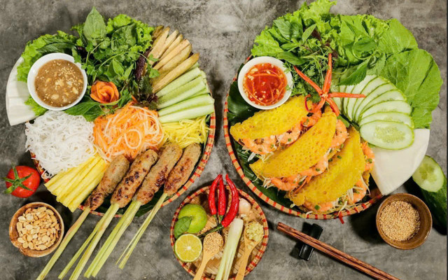 Bánh Xèo - Nem Nướng Tây An