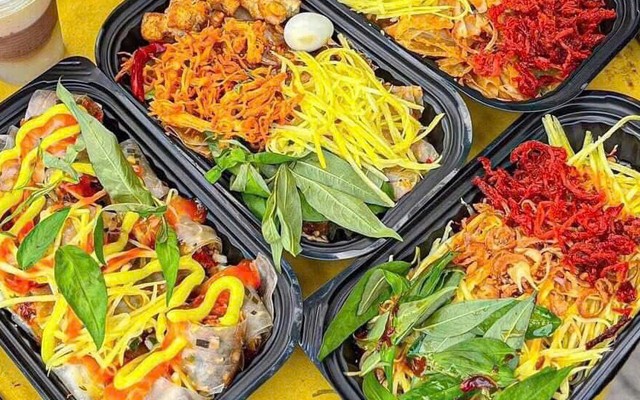 Ăn Vặt Cẩm Nhung - Bánh Tráng Trộn, Trà Sữa & Kem