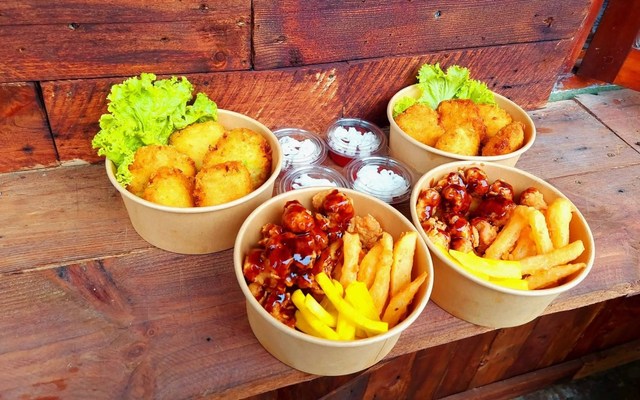 Ăn Vặt Kạp Kạp - Gà Rán - Mỹ Tho