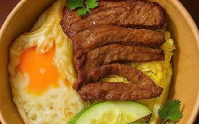 Cơm Bò Beefsteak Phủ Trứng 24H - Bình Thới