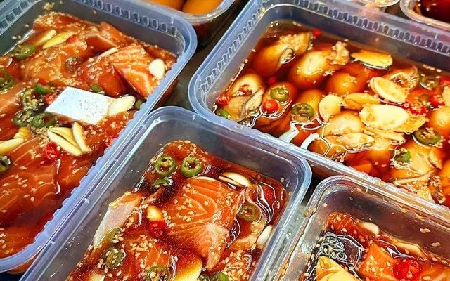 Cá Hồi Dì Giang - Cá Hồi Ngâm Tương - Cao Lãnh