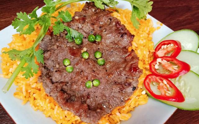 Cơm Bò Lúc Lắc Phủ Trứng Healthy - Bùi Viện