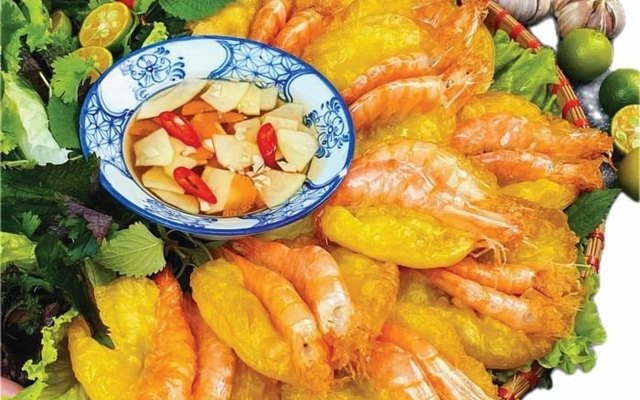 Bánh Tôm Hồ Tây - Hoa Béo