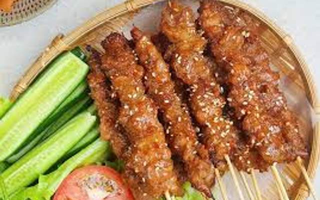 Thịt Xiên Nướng - Bánh Bao Phô Mai Tôi Mời Quán