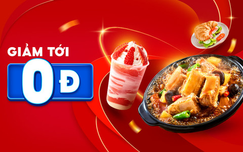 Đại Tiệc 0Đ Chọn Món Bao La