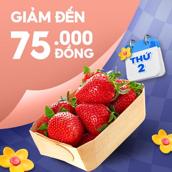 Deal Tốt Đầu Tuần Giảm Đến 75.000Đ