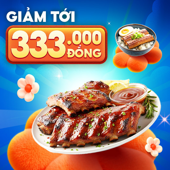 Tiệc Đầu Năm Giảm Tới 333.000Đ