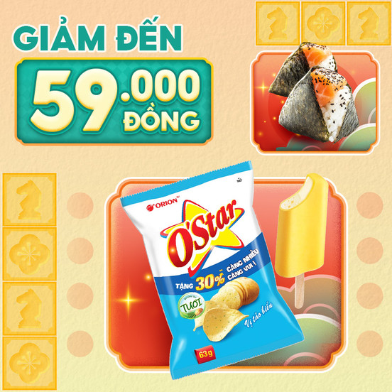 Deal Tết Tiện Lợi Giảm đến 59.000Đ