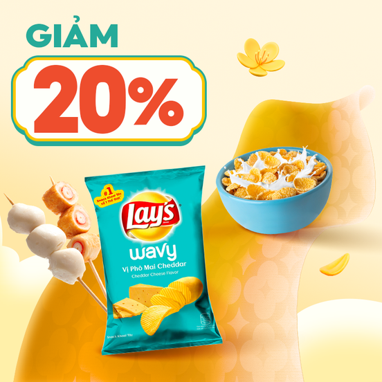 Ăn Vặt Thả Ga Giảm 20%