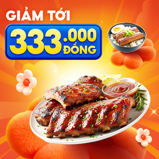 Tiệc Đầu Năm Giảm Tới 333.000Đ