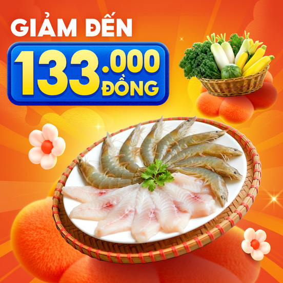 Chợ Xuân Tung Deal Đỉnh Giảm đến 133.000Đ