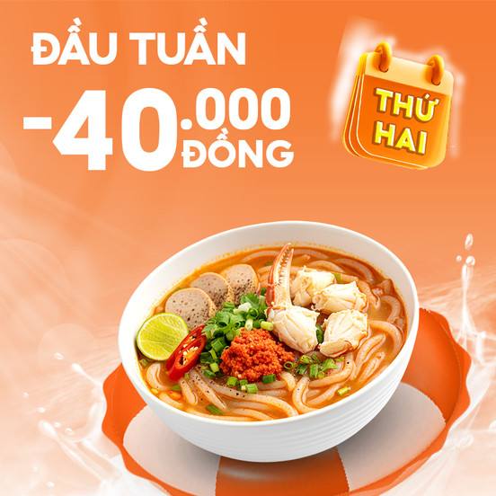 Khởi Động Tuần Mới Giảm 40.000Đ