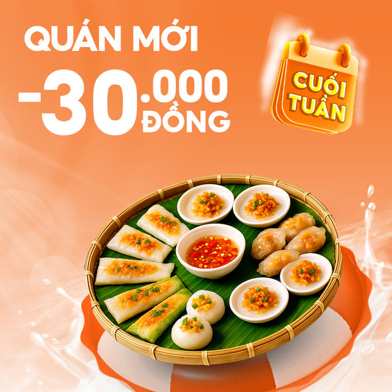 Thử Ngay Quán Mới, Giảm 30.000Đ