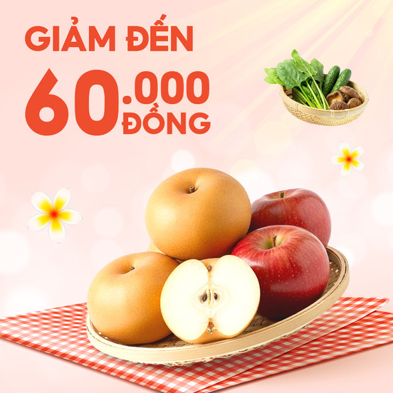 Rau Củ Quả Tươi Giảm Đến 60.000Đ