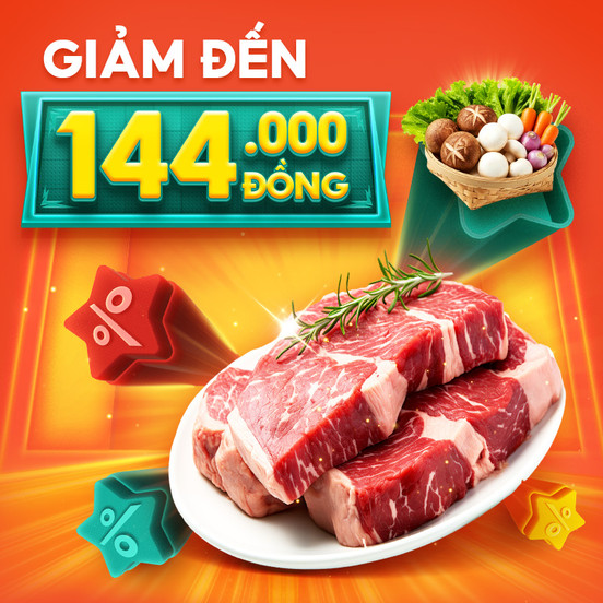 Chợ Tươi Deal Xịn Giảm Đến 144.000Đ