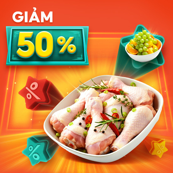 Chợ Tươi Sale Đỉnh Giảm 50%