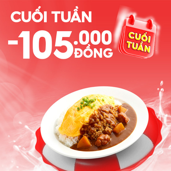 Cuối Tuần Mở Tiệc Giảm 105.000Đ