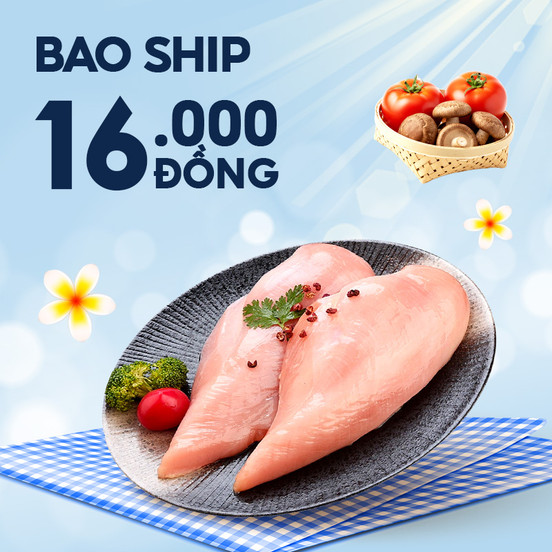 Chợ Tươi Bao Ship 16.000Đ