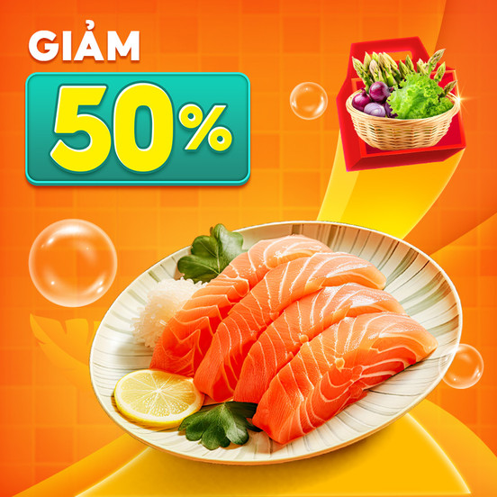 Chợ Tươi Sale Nửa Giá Giảm 50%